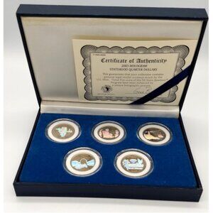 2003 Holographic State Quarters 5-Coin Set - Morgan Mint